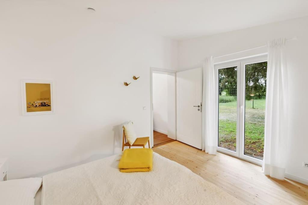 Idylisches Cottage Mit Reh Worthsee Zewnętrze zdjęcie