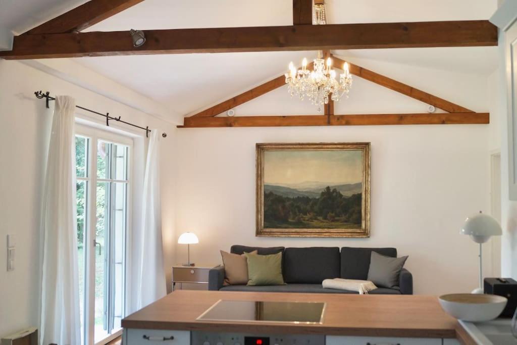 Idylisches Cottage Mit Reh Worthsee Zewnętrze zdjęcie